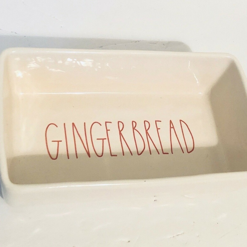 New Rae Dunn Gingerbread Baking Dish Christmas